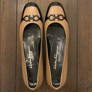 Salvatore Ferragamo Leather Flats